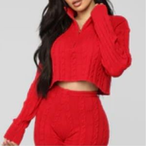 ♥️ New Fashion Nova sweater/shorts set without tags ♥️